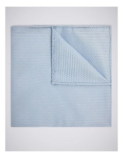 Sky Silk Semi-Plain Pocket Square