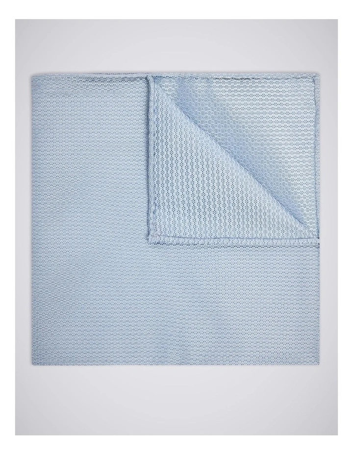 Sky Silk Semi-Plain Pocket Square image 1
