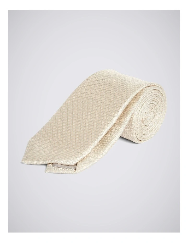 Champagne Textured Tie image 1