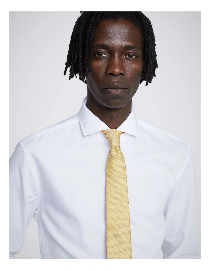 Yellow Textured Tie image 3