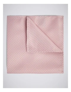 Dusty Pink Textured Pocket Square