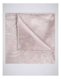 Dusty Pink Wedding Paisley Pocket Square