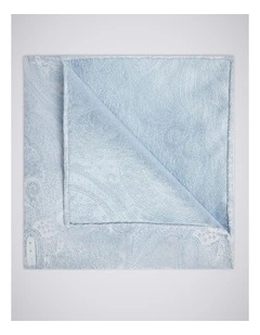 Sky Wedding Paisley Pocket Square