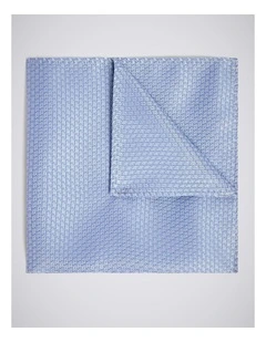Sky Textured Pocket Square