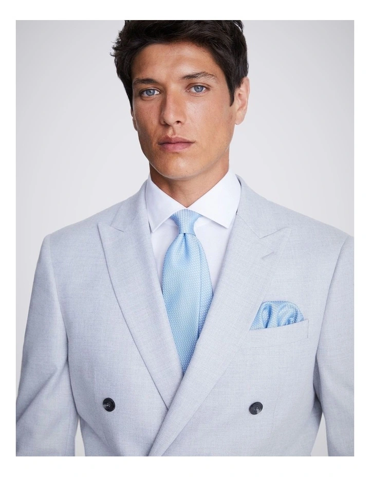 Sky Textured Pocket Square image 3