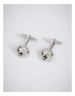 Silver Knot Cufflinks