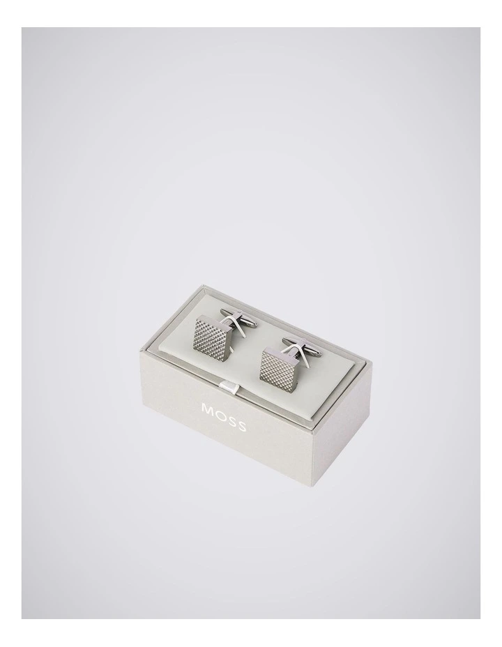 Gunmetal Textured Cufflinks image 2