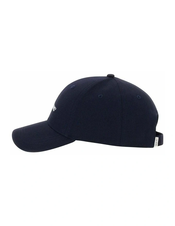 Guess Jeans 3D Embro Baseball Cap in Blue image 2