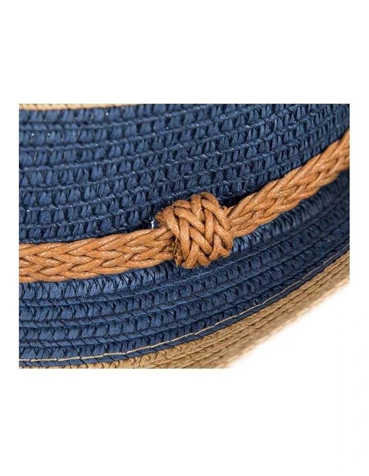Multicolor Short Brim Fedora Hat M175N M175N image 4