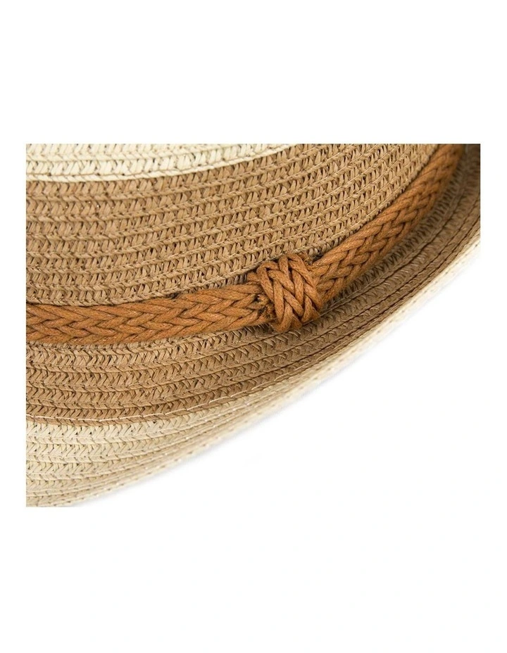 Multicolor Short Brim Fedora Hat M175BR M175BR image 4