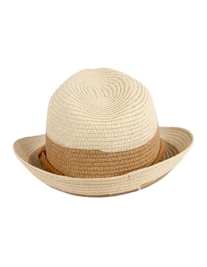 Multicolor Short Brim Fedora Hat M175BR M175BR image 5