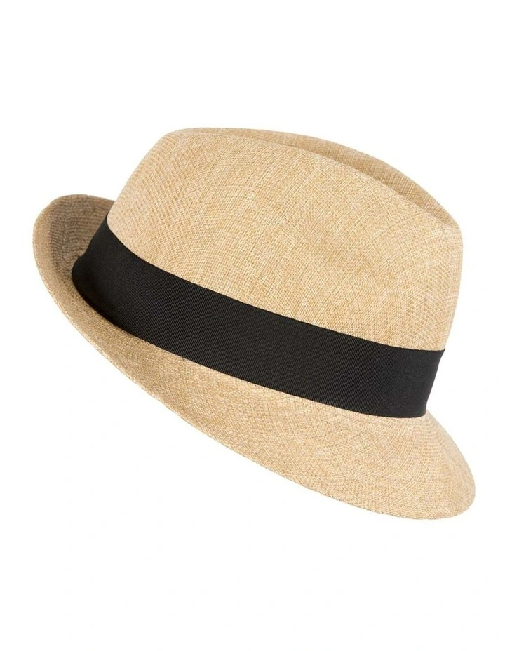 Nude Fedora Homburg Hat M182NU image 2