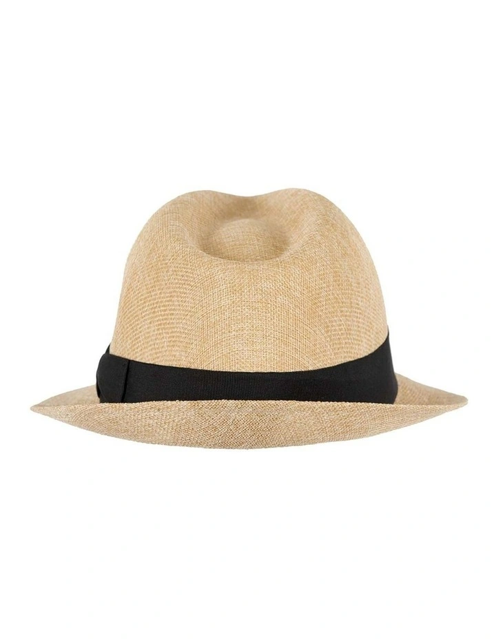 Nude Fedora Homburg Hat M182NU image 5
