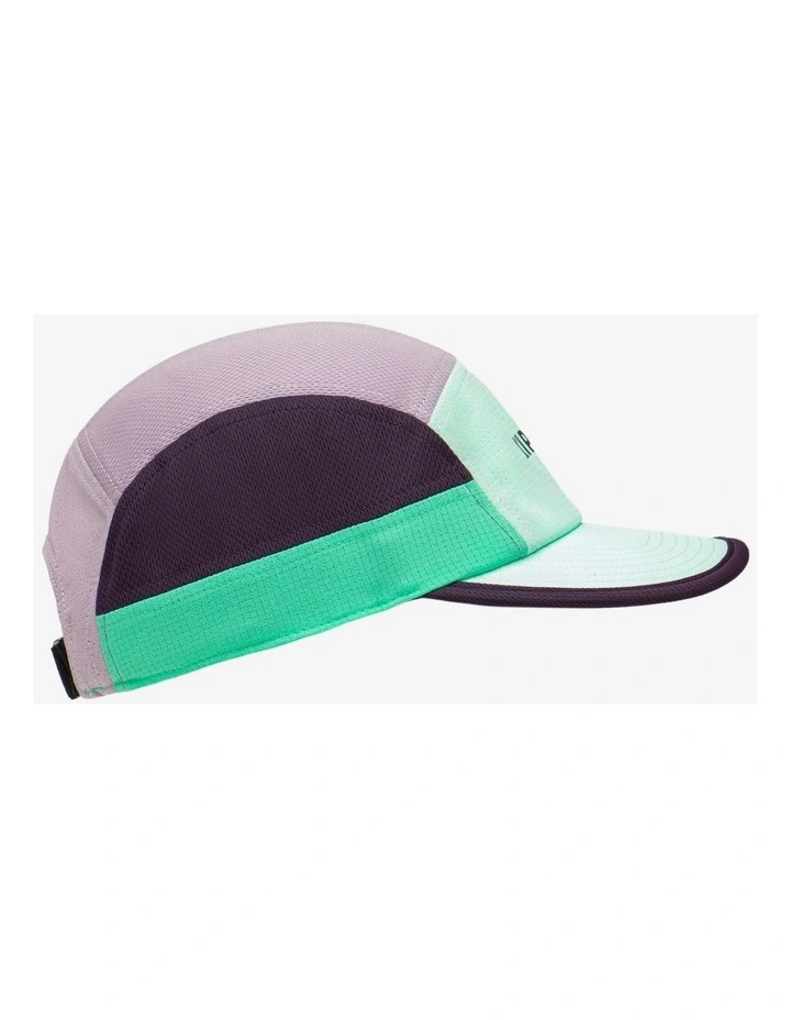 Decathlon - Unisex Running Cap - Kiprun 5 Panels Turquoise Purple image 2