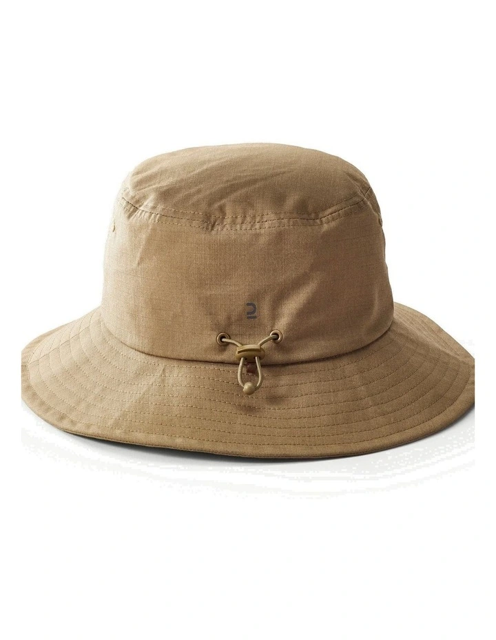 Decathlon - ANTI-UV TREKKING HAT - MT100 - BROWN image 1