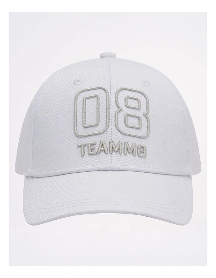 Est. 08 Cap in White | One Size image 1