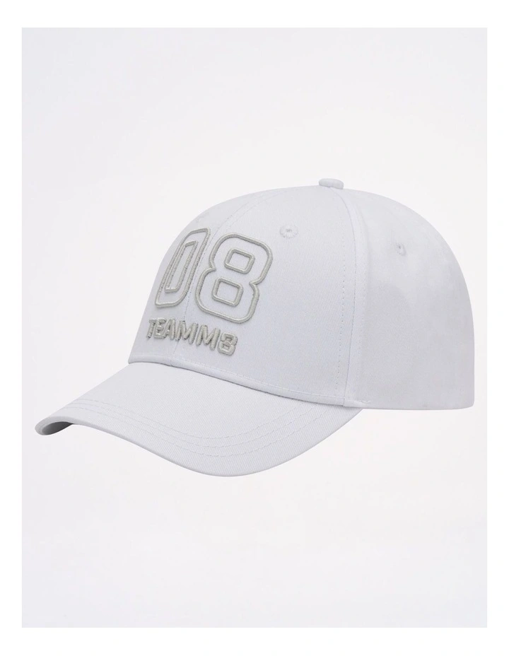 Est. 08 Cap in White | One Size image 2