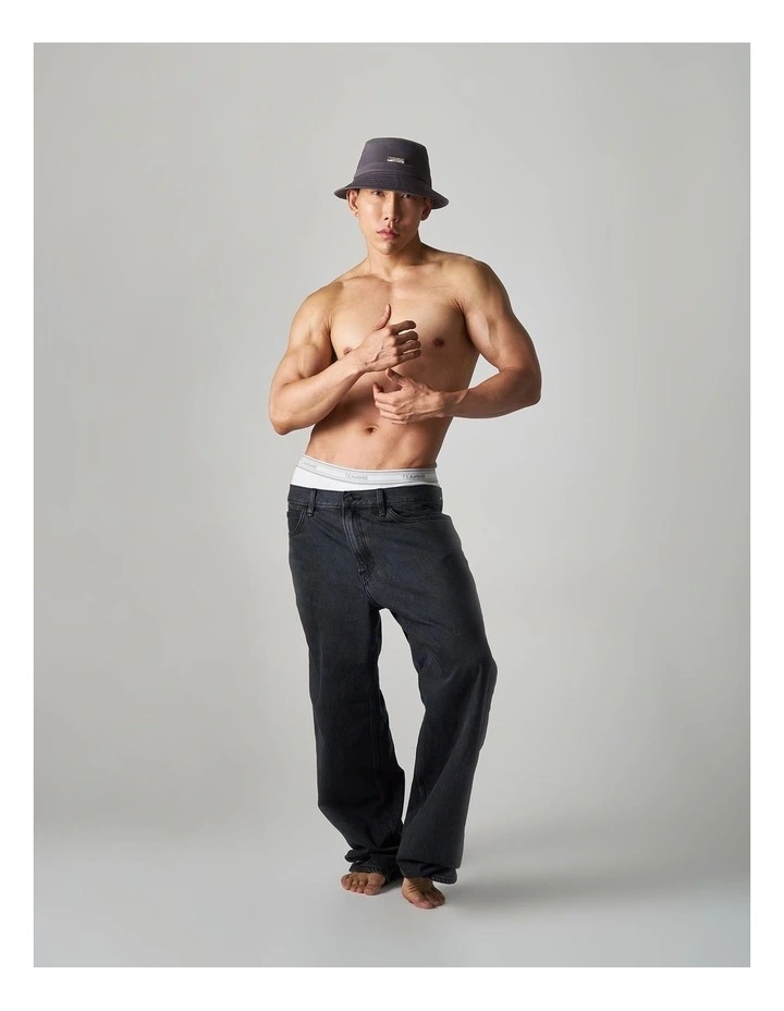Statement Bucket Hat in Gunmetal image 4