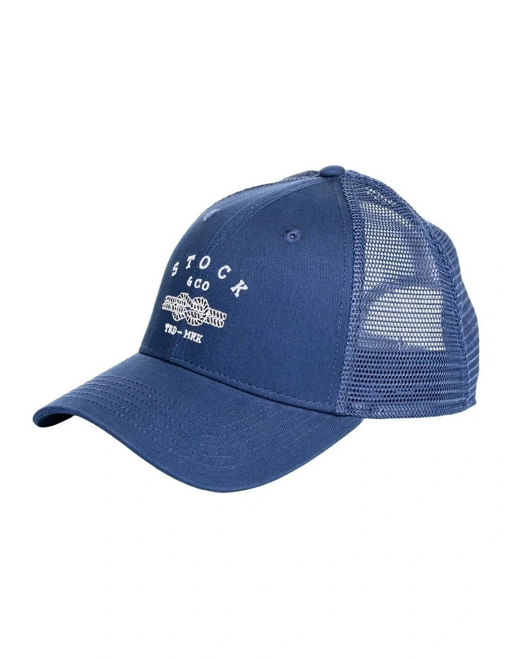 Knot Trucker Cap in Ink image 1