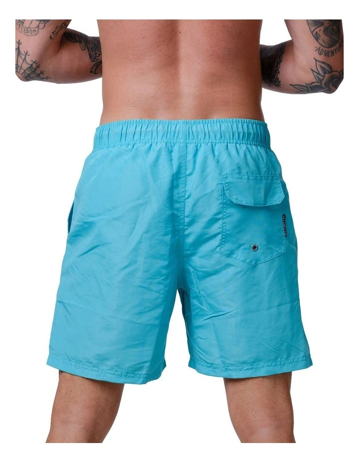 Sea Foam Swim Shorts in Green image 2