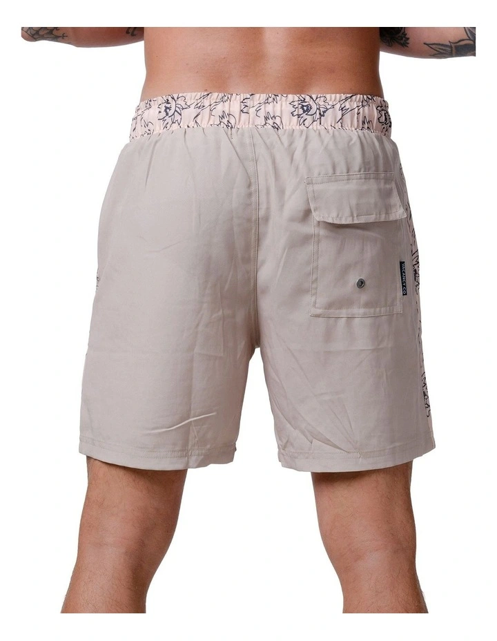Side Panel Swim Shorts in Grey image 2