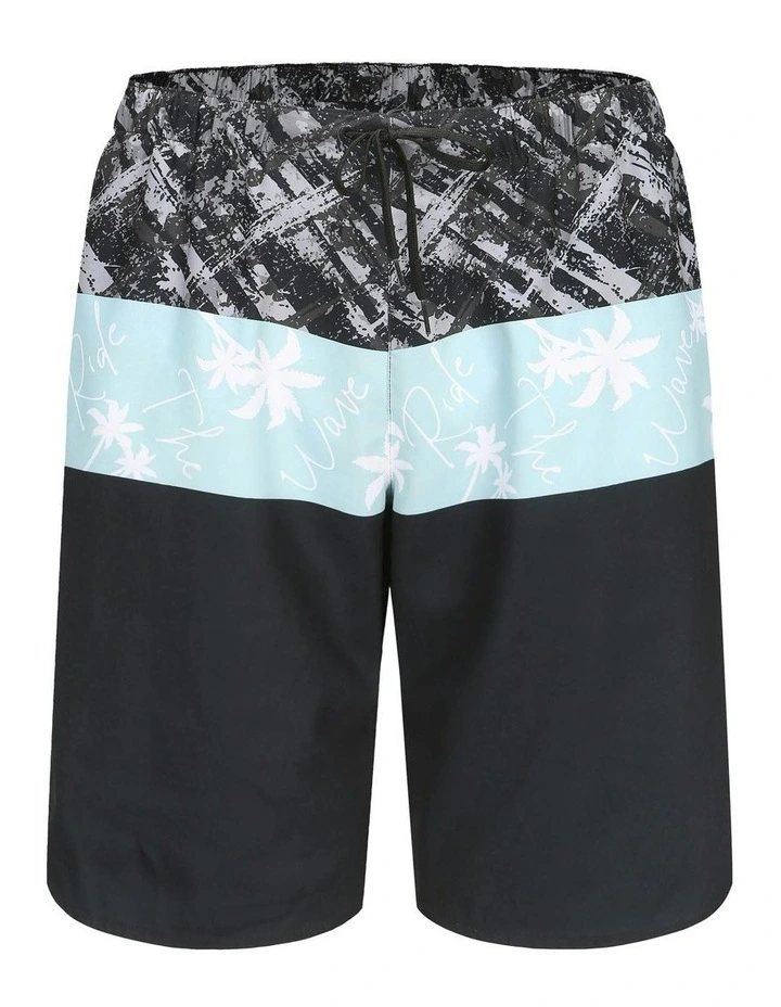 SBS 100 Eco Brush Surf Shorts 20 Inch in Black image 1