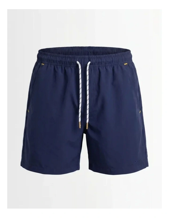 Solid Navy Swim Short image 5