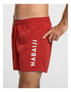 Decathlon | MEN'S SWIM SHORTS 100 - RED
