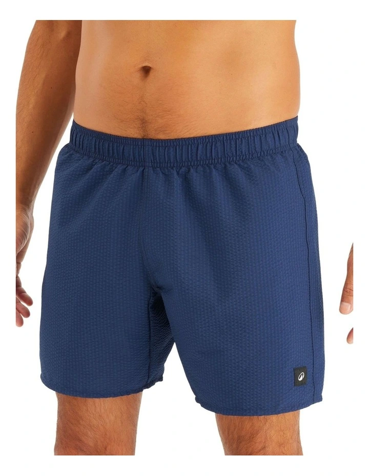 Decathlon | Mens swimming shorts - 100 textured navy image 4