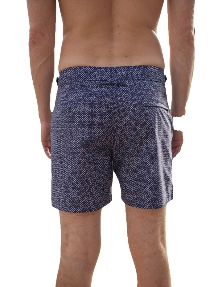Signature Collection Tailored Swim Shorts in Nautico image 2