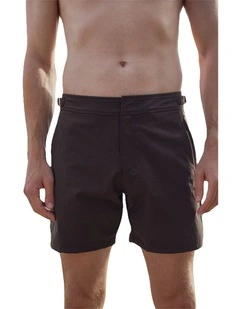 Signature Collection Tailored Swim Shorts in Espresso