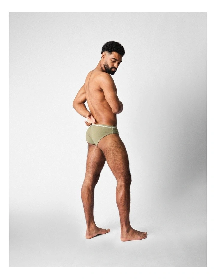 Ultra Swim Brief in Army image 4