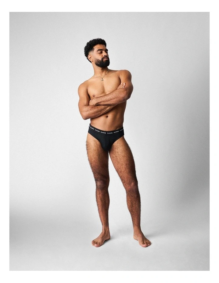 Ultra Swim Brief in Jet image 2