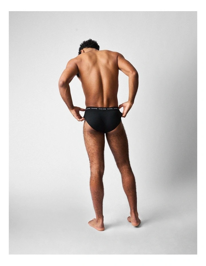 Ultra Swim Brief in Jet image 3