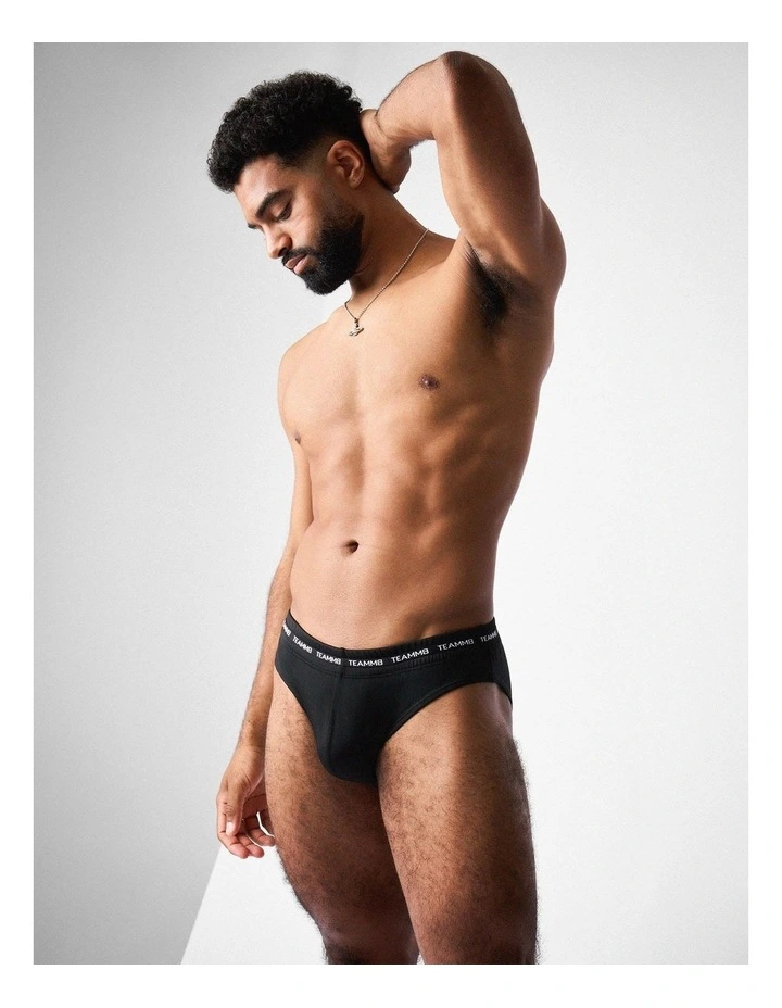 Ultra Swim Brief in Jet image 4