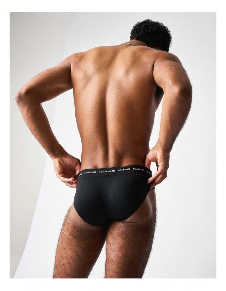 Ultra Swim Brief in Jet image 5
