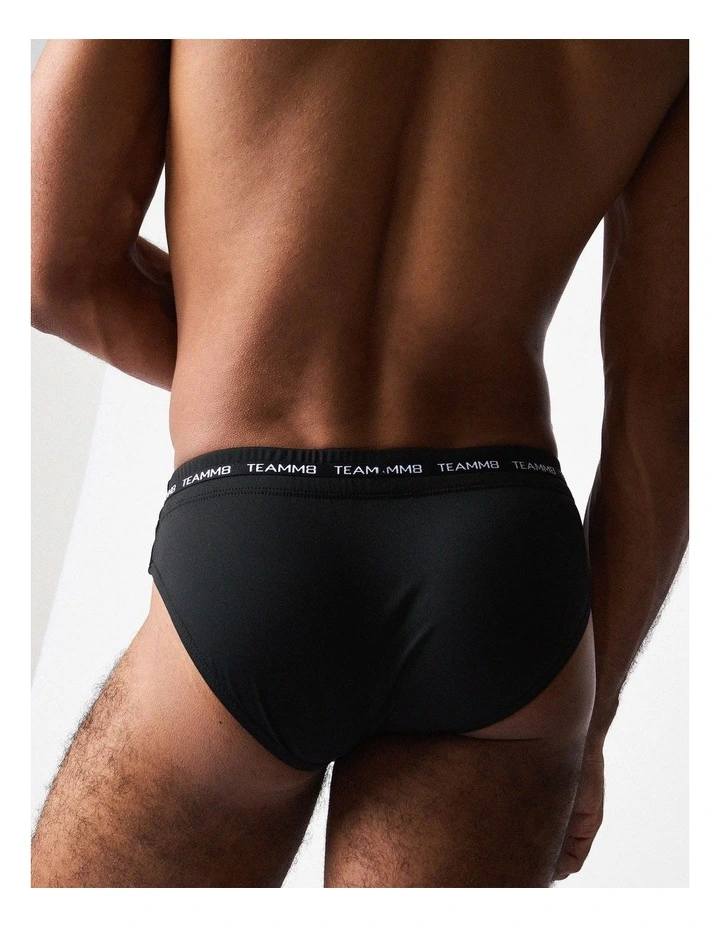 Ultra Swim Brief in Jet image 6