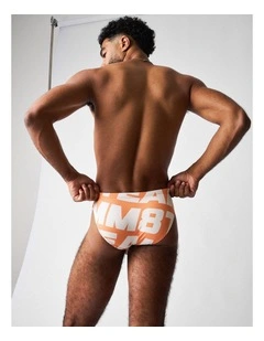 Headliner Bikini Swim Brief in Orange