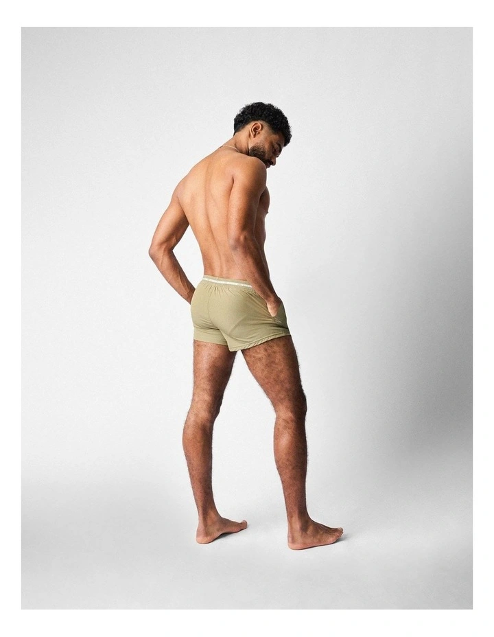 Ultra Sports Swim Short in Army image 4