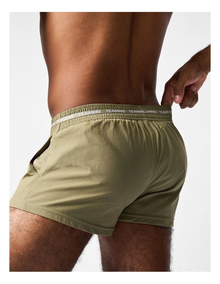 Ultra Sports Swim Short in Army image 7