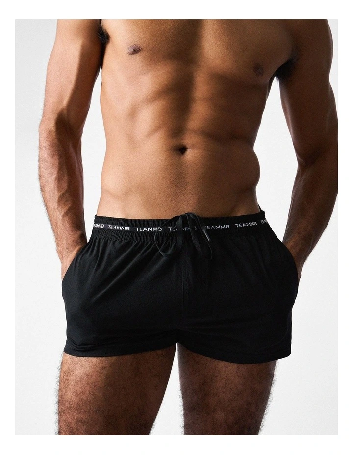 Ultra Sports Swim Short in Jet image 6