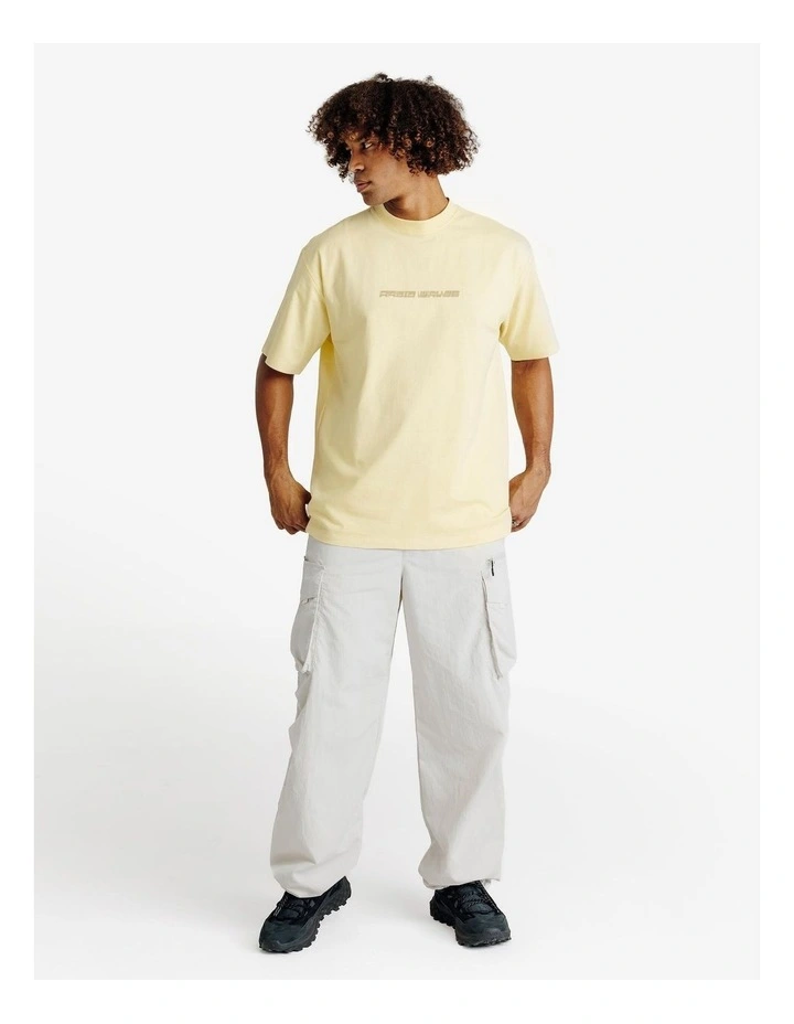 Decathlon | Sportswear oversize cargo pants-pebble beige image 4