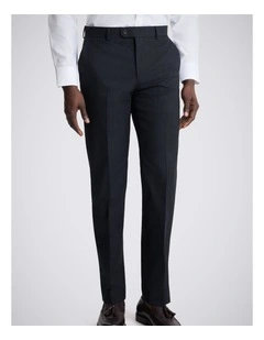 Tailored Fit Navy Puppytooth Trouser