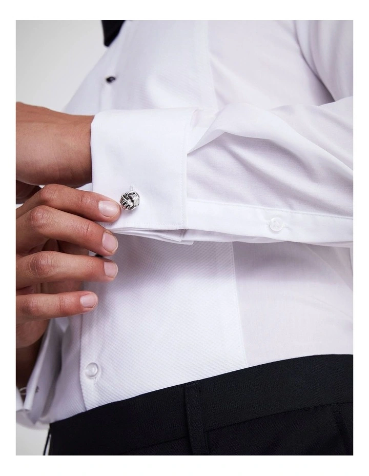 Slim Fit White Marcella Dress Shirt image 3