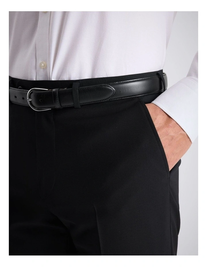 Tailored Performance Fit Black Trousers image 3
