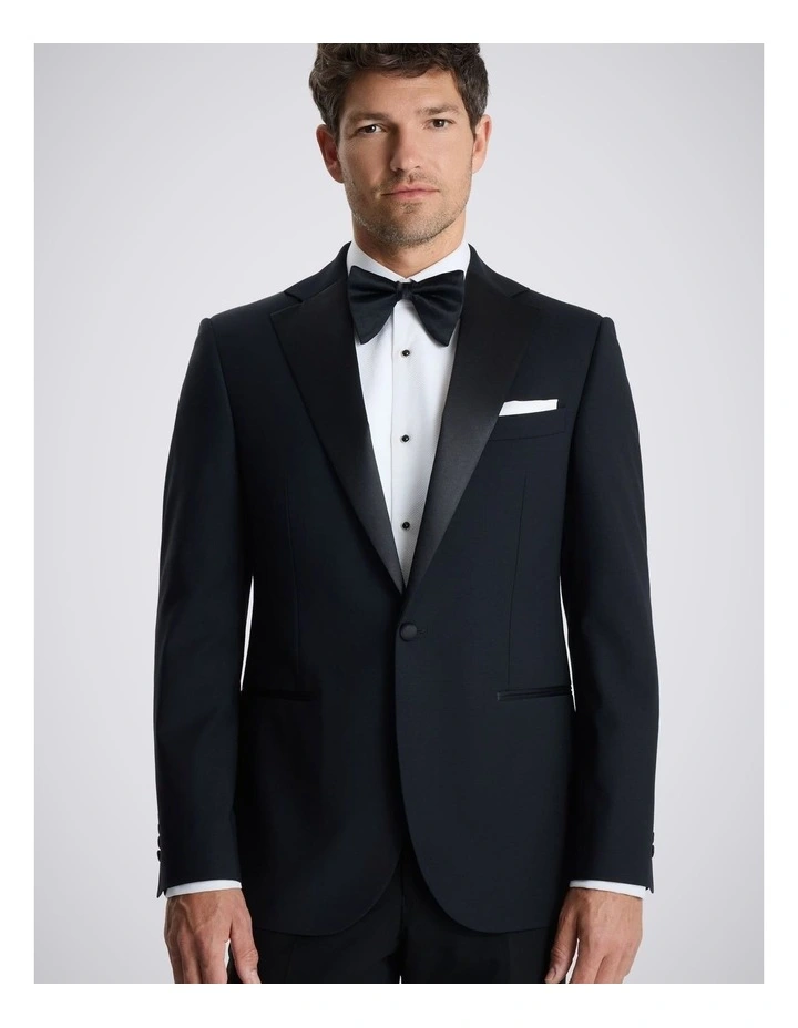 Tailored Fit Notch Lapel Tuxedo Suit Jacket image 1