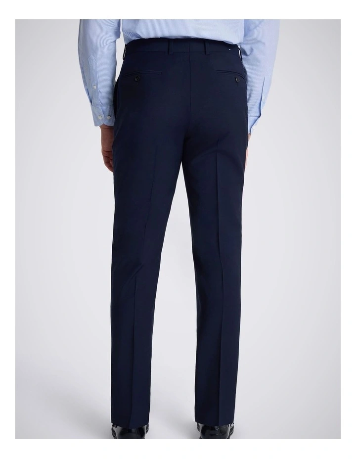 Tailored Fit Navy Performance Trousers image 2