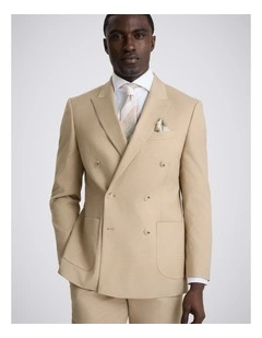 Tailored Fit Blonde Camel Jacket