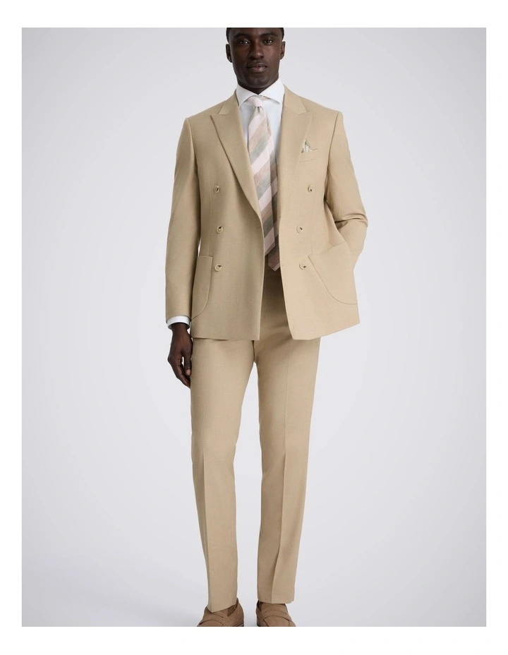 Tailored Fit Blonde Camel Jacket image 2