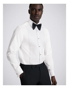 Tailored Fit White Marcella Dress Shirt